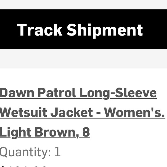Ripcurl surf jacket size 8 NWOT light brown dark grey - Picture 2 of 2